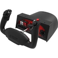 Honeycomb Aeronautical Alpha Flight Controls, Joystick volante Nero/Rosso