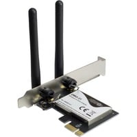 Inter-Tech DMG-31 Interno WLAN 300 Mbit/s, Adattatore Wi-Fi Interno, Wireless, PCI Express, WLAN, Wi-Fi 4 (802.11n), 300 Mbit/s
