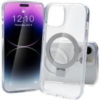 Nevox StyleShell SHOCKFlex con funzione supporto, Custodia per telefono trasparente