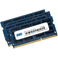 OWC 4x 8GB, 1600MHz, DDR3L, PC12800 memoria 32 GB 4 x 8 GB DDR3 1600MHz, DDR3L, PC12800, 32 GB, 4 x 8 GB, DDR3, 1600 MHz, 204-pin SO-DIMM, Blu