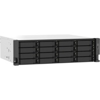 QNAP TS-1673AU-RP-16G server NAS e di archiviazione Armadio (3U) Collegamento ethernet LAN Nero, Grigio V1500B NAS, Armadio (3U), Ryzen Embedded, V1500B, Nero, Grigio