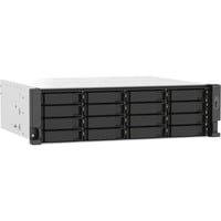 QNAP TS-1673AU-RP-16G server NAS e di archiviazione Armadio (3U) Ryzen Embedded V1500B 16 GB DDR4 0 TB QNAP QTS Nero, Grigio NAS, Armadio (3U), Ryzen Embedded, V1500B, 16 GB, DDR4