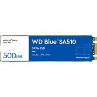 WD Blue SA510 M.2 500 GB Serial ATA III, Disco a stato solido blu/Bianco, 500 GB, M.2, 560 MB/s, 6 Gbit/s