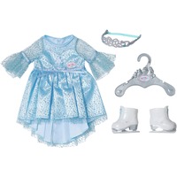 ZAPF Creation BABY born Princess On Ice 43cm, Accessori della bambola BABY born Princess On Ice 43cm, Set di vestiti per bambola, 3 anno/i