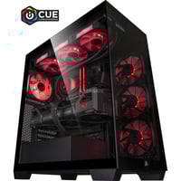 ALTERNATE ALT-ICUECS-AMD-001, PC Gaming Nero/trasparente