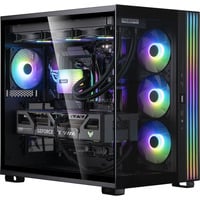ALTERNATE Gaming-PC Window Edition • RTX 5090 • AMD Ryzen™ 7 9800X3D • 64 GB RAM, PC Gaming Nero/trasparente