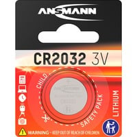 Ansmann CR 2032 Batteria monouso CR2032 Litio argento, Batteria monouso, CR2032, Litio, 3 V, 1 pz, Argento