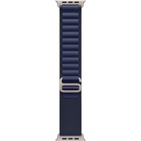 Apple MXMX3ZM/A, Cinturino orologio blu scuro/Titanio