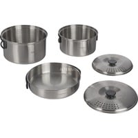 Campingaz 2197184, Set di pentole accaio