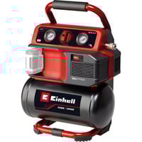 EINHELL Compressore a batteria Power X-Change TE-AC 18/75 Li OF-Solo, 18Volt Nero/Rosso