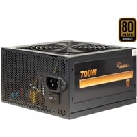 Inter-Tech ArgusNT BPS-700 alimentatore per computer 700 W 20+4 pin ATX ATX Nero, Alimentatore PC Nero, 700 W, 100 - 240 V, 47 - 63 Hz, 9/4.5 A, 100 W, 620 W