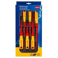 KNIPEX Set di cacciaviti, Cacciavite rosso/Giallo