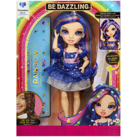 MGA Entertainment Rainbow High Be Dazzling Fashion Dolls - Genevieve Bleue, Bambola 
