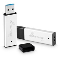 MediaRange High Performance 16 GB, Chiavetta USB argento/Nero