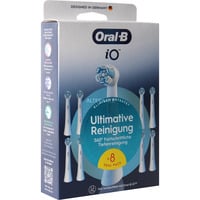 Procter & Gamble Oral-B iO Ultimative Reinigung 8er, Testina bianco, 8 pz, Bianco, 3 mese(i), Oral-B, 106 mm, 34 mm