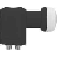 TechniSat 0000/8380 convertitori abbassatore di frequenza Low Noise Block (LNB) Nero Nero, F, 200 mA, 4 cm, 54 mm, 133 mm, 101 mm