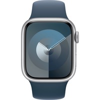 Apple Series 9 argento/Blu