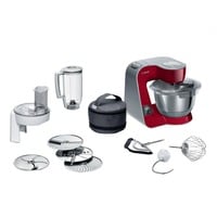 Bosch MUM5X720, Robot da cucina rosso/Argento