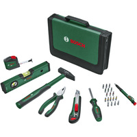 Bosch Set di utensili universali, 25 pezzi, Set di strumenti verde