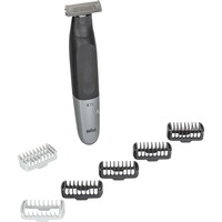 Braun Series X XT5200 Face + Body + Travel, Rasoio per barba Nero/Argento