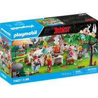 PLAYMOBIL Asterix: Il banchetto del villaggio, Giochi di costruzione 