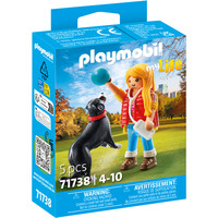 PLAYMOBIL My Life Donna con Sennenhund, Giochi di costruzione 