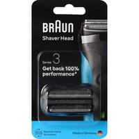 Procter & Gamble Series 3 Kombipack 21 B neu Testina per rasatura, Testina di rasatura Nero, Testina per rasatura, 1 testina/e, Nero, Acciaio inox, 18 mese(i), Braun, Series 3 21 B