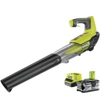 Ryobi ONE+ Soffiatore per foglie a batteria RBL18JB40F, 18Volt verde/Nero