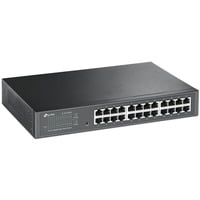 TP-Link Switch 24-Porte Gigabit Desktop/Rackmount, Interruttore Non gestito, Gigabit Ethernet (10/100/1000), Full duplex, Montaggio rack, Vendita al dettaglio