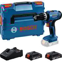 Bosch Trapano avvitatore a percussione a batteria GSB 18V-25 Professional, 18 Volt, Cordless blu/Nero