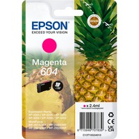Epson 604 cartuccia d'inchiostro 1 pz Compatibile Resa standard Magenta Resa standard, Magenta, 2,4 ml, 1 pz, 604 pagine, Confezione singola