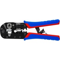KNIPEX Pinza crimpatrice per connettori Western blu/Rosso