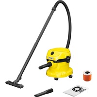 Kärcher WD 2 PLUS V-12/4/18/C, Aspira bagnato / asciutto giallo