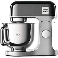 Kenwood KMX760BC kMix Planetaria, Robot da cucina argento/Nero, 5 L, Nero, Cromo, Manopola, Sbattitura, Impasto, Miscelatura, Acciaio inox, Metallo