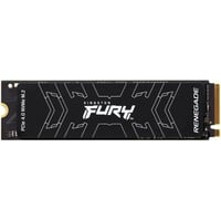 Kingston FURY FURY Renegade M.2 500 GB PCI Express 4.0 3D TLC NVMe, Disco a stato solido Nero, 500 GB, M.2, 7300 MB/s