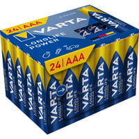 VARTA Batteria Longlife Power LR03 Box, AAA (Micro) 