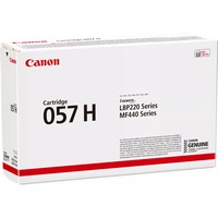 Canon i-SENSYS 057H cartuccia toner 1 pz Originale Nero 10000 pagine, Nero, 1 pz
