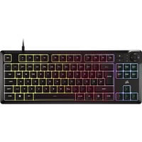 Corsair K55 CORE TKL, Tastiera da gioco Nero