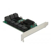 DeLOCK 16 port SATA PCI Express x4 Card, Controllore 