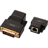 Digitus Extender DVI su CAT5 / CAT6, Adattatore 
