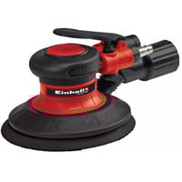 EINHELL Levigatrice eccentrica ad aria compressa TC-PE 150, Levigatrice orbitale casuale Nero/Rosso