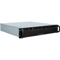 Inter-Tech 2U 2404L S-ATA Supporto Nero, Grigio, Server case Nero, Supporto, Server, Nero, Grigio, micro ATX, Mini-ITX, Acciaio, 2U