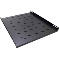 Inter-Tech 88887263 porta accessori Mensola per scaffale, Il vano inferiore Nero, Mensola per scaffale, Nero, 1U, 479 mm, 550 mm, 45 mm
