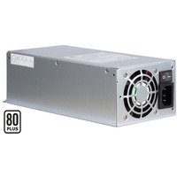 Inter-Tech ASPOWER U2A-B20600-S alimentatore per computer 600 W 20+4 pin ATX Acciaio inossidabile grigio, 600 W, 115 - 230 V, 90%, Sovracorrente, Sovralimentazione, Sovraccarico, Surriscaldamento, Cortocircuito, 20+4 pin ATX, Server