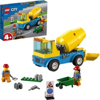 LEGO City Autobetoniera Set da costruzione, 4 anno/i, Plastica, 85 pz, 326 g