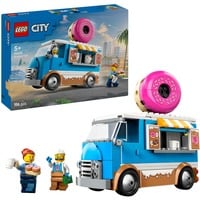 LEGO City Furgone delle ciambelle, Giochi di costruzione Set da costruzione, 5 anno/i, Plastica, 196 pz, 452 g