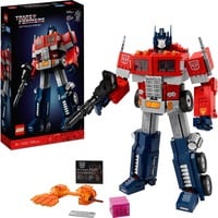 ICONS Optimus Prime, Modellino da Costruire 2 in 1 del Leader dei Transformers, Set da Collezione per Adulti, 10302, Giochi di costruzione