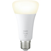 Philips Hue Philips Hue White Lampadina Smart E27 100 W, Lampada a LED Philips Hue White Lampadina Smart E27 100 W, Lampadina intelligente, Bianco, Bluetooth/Zigbee, LED integrato, E27, Bianco caldo