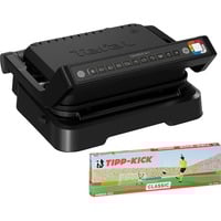 Tefal OptiGrill 4in1 GC7748 Griglia di contatto, Come contattare con grill Nero, Nero, Metallo, Rettangolare, Pulsanti, 600 cm², 300 x 200 mm