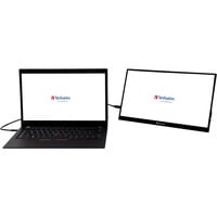 Verbatim 49591 Monitor PC 35,6 cm (14") 1920 x 1080 Pixel Full HD LCD Touch screen Nero, Monitor LED Nero, 35,6 cm (14"), 1920 x 1080 Pixel, Full HD, LCD, 6 ms, Nero